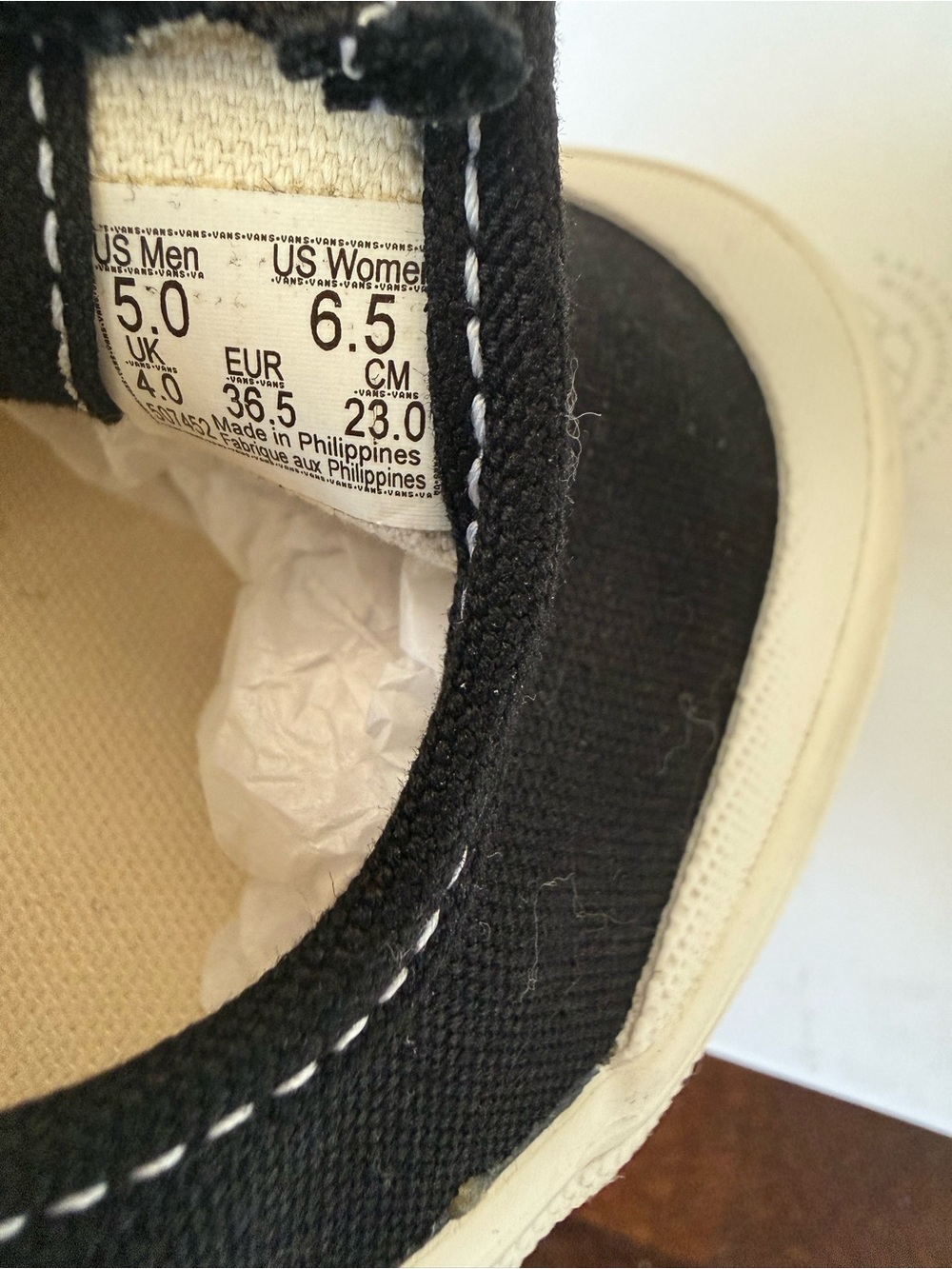 Vans Style 93 Mary Jane Buckle Black Canvas Women's Sneakers - Picture 12 of 12